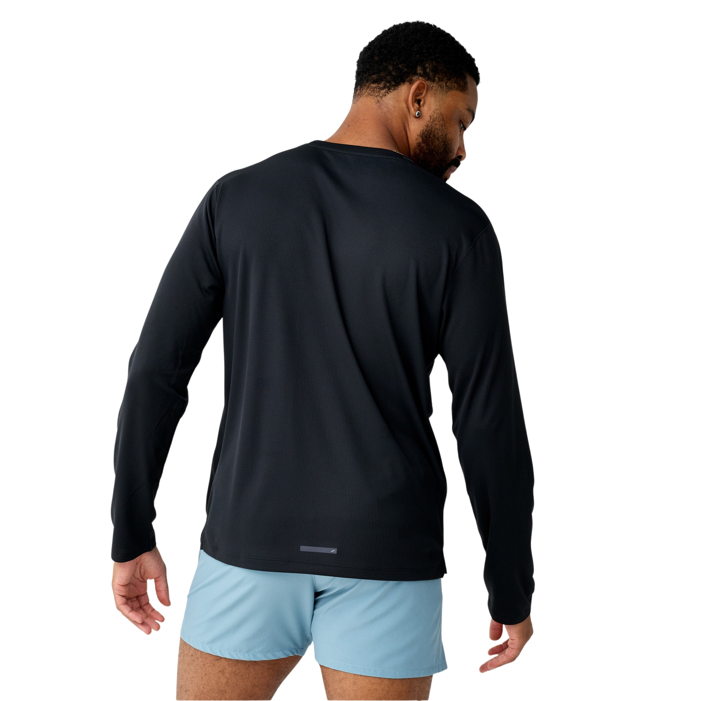 Brooks Dash Herren Laufshirts schwarz Größe XL Laufen Geruchsneutralisierend