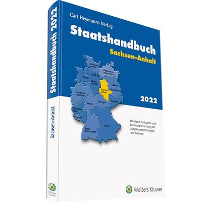 BRD Staatshandbuch Sachsen-Anhalt 2022, Paperback von , Heymanns, Carl, 978-3-452-30054-6