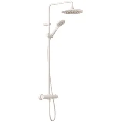 KLUDI-DIVE Dive X 3S Thermostat Dual Shower System mattweiß 6906753-00