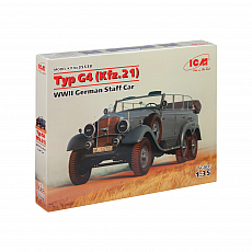 ICM - Typ G4 (Kfz.21) - WWII German Staff Car - 1:35 - 307 Teile 307000