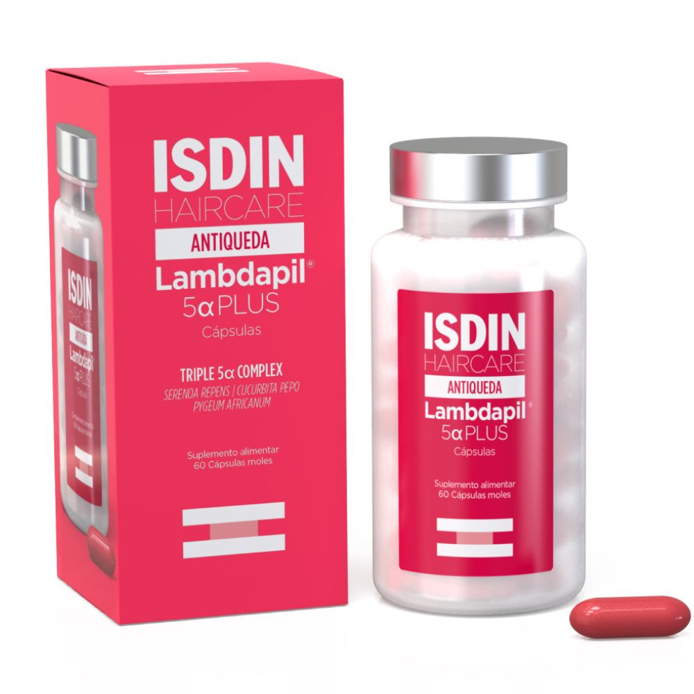 Isdin Lambdapil 5 Alfa Plus Food Supplement 60&nbsp;caps.