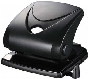 Gama Essencial Furador Papel   20 folhas   2 furos  Preto