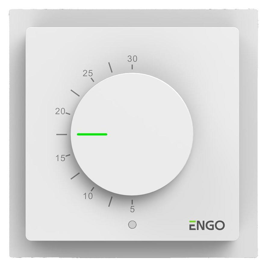 Engo regulator dobowy SIMPLE biały ESIMPLE230W (49019578)