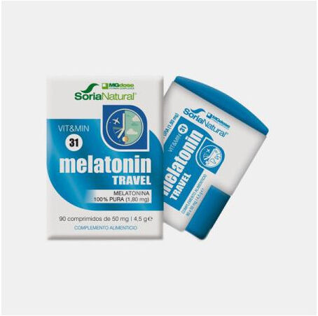 SORIA NATURAL® MELATONIN TRAVEL 90 COMPRIMIDOS