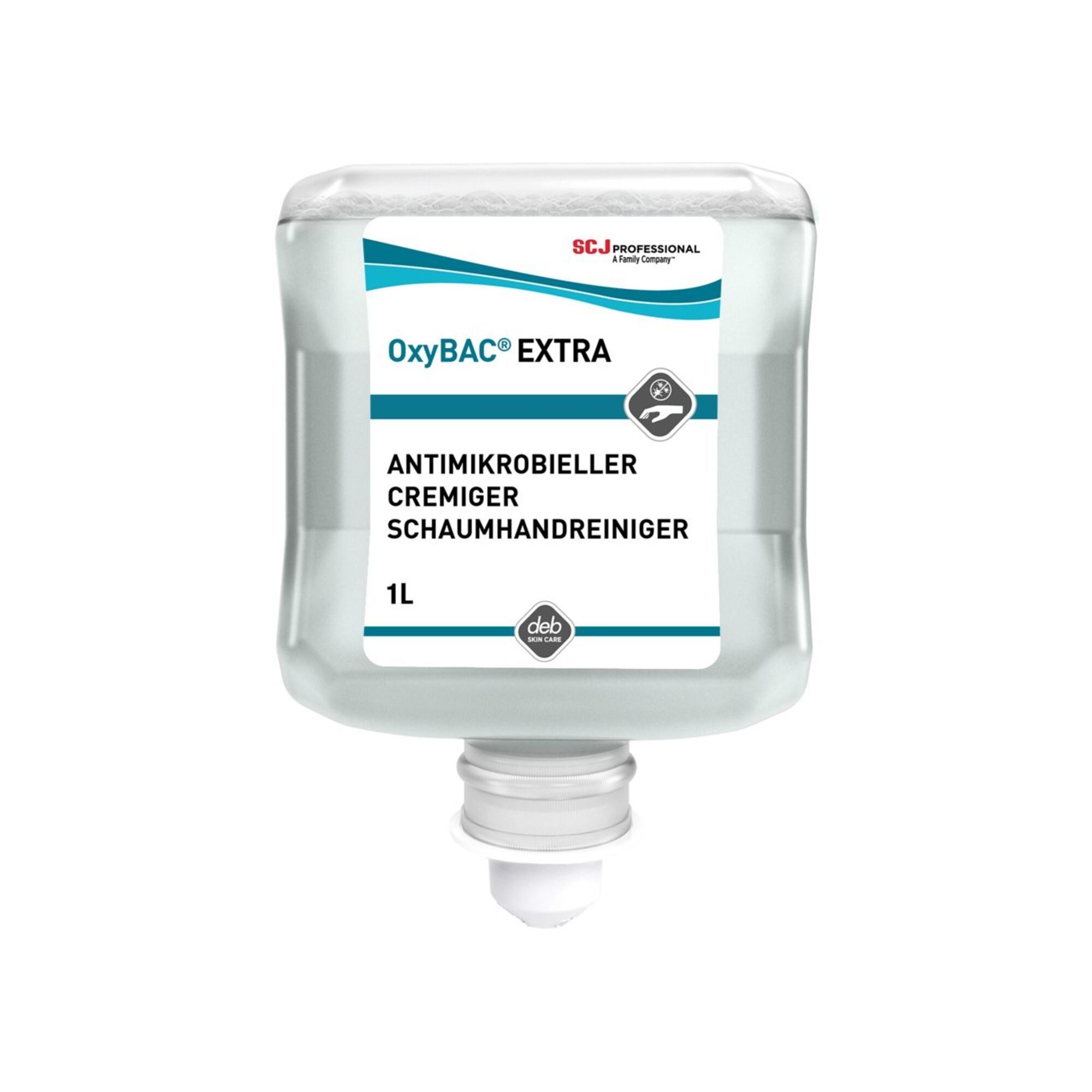 Stoko OxyBac Extra Schaumhandreiniger 1 l Kartusche Antimikrobielle Handrein. ; SC Johnson Professional (OXYEX1LFR)