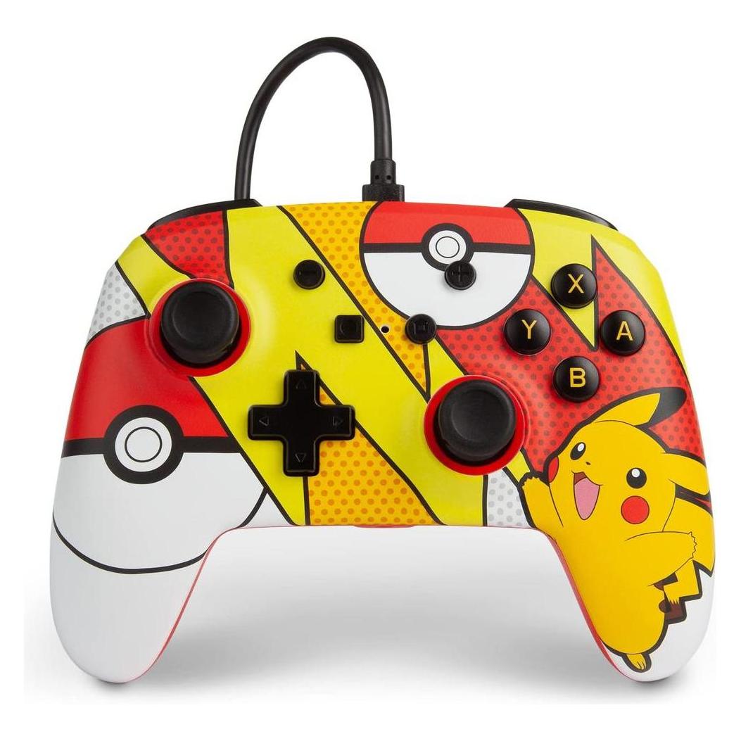 PowerA Pikachu Pop Art kabelgebundener Controller (Switch) (299113E)