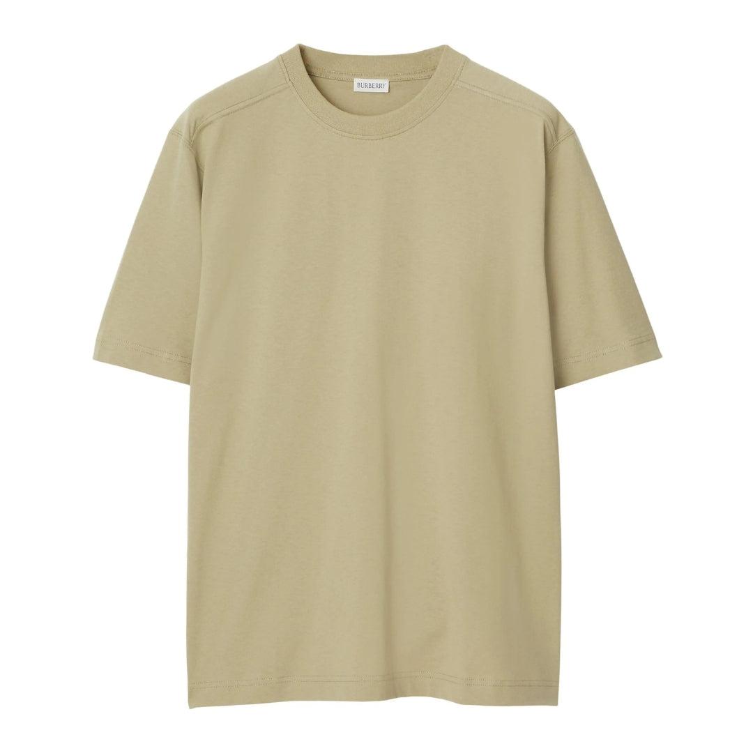 Burberry Oversize Crewneck Neutraal Beige T-shirt