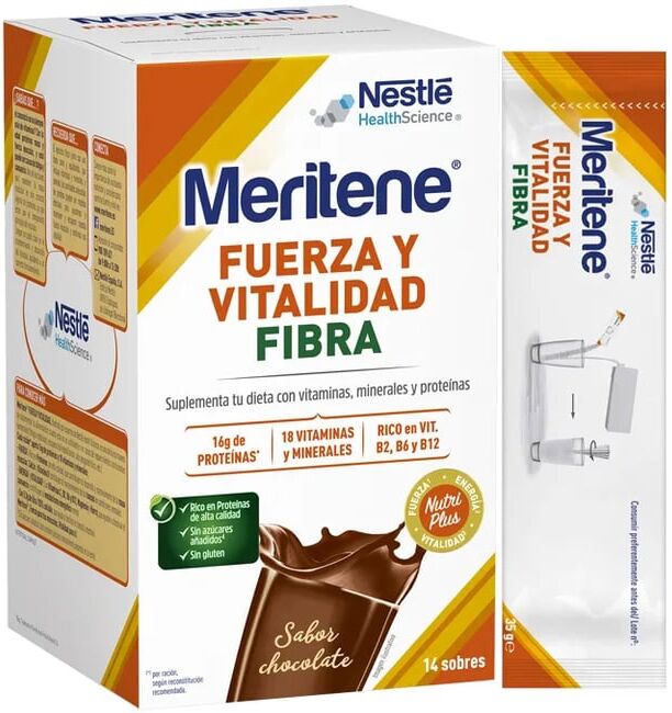 Meritene FIBRA 14 x 35g Baunilha