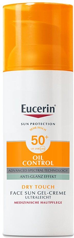Eucerin Sun Oil Control Face Sun Gel-Creme LSF 50+