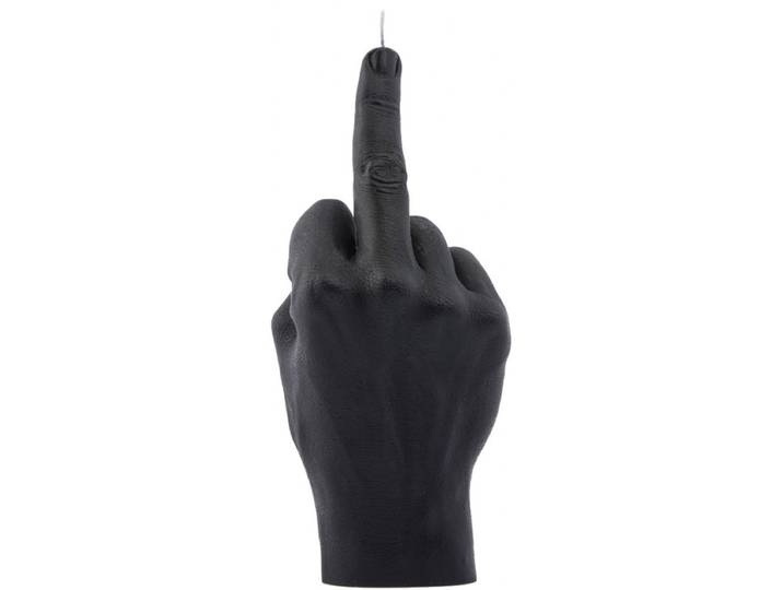 Kerze F*ck you Schwarz