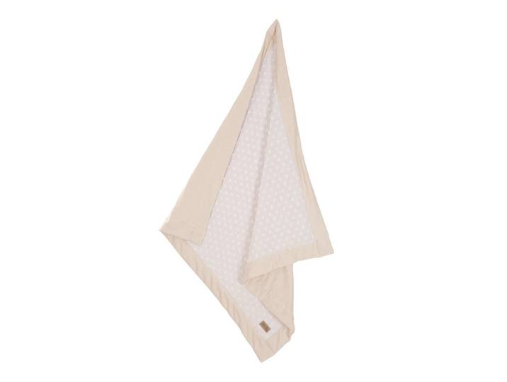 Roba Babydecke 80 x 80 cm Frosty Almond - Beige, Textil, Gepunktet, 80x80 cm, Schlafen, Babybettausstattung, Babydecken & Babykissen