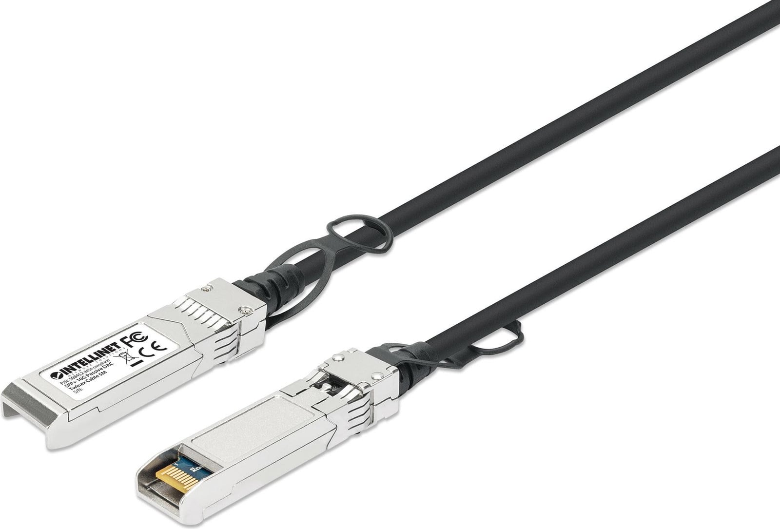 Intellinet 508452 SFP+ 10G Passieve DAC Twinax-Kabel 5,0m MSA-conform