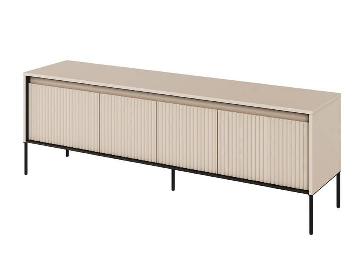 Friderik-EU TV-Schrank Trend TR-05 TV-Schrank viertürig mit LED Beleuchtung, 167x57x40 cm tv schrank, modern tv schrank, tv schrank 170 cm, tv schrank 160 cm