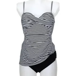 SUNFLAIR Damen Tankini, Größe 40C in Schwarz Schwarz