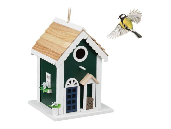 Relaxdays Vogelhuisje landhuis