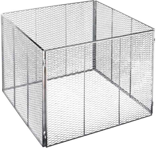 Brista Composteur en treillis métallique 100 × 100 × 80 cm (001120)