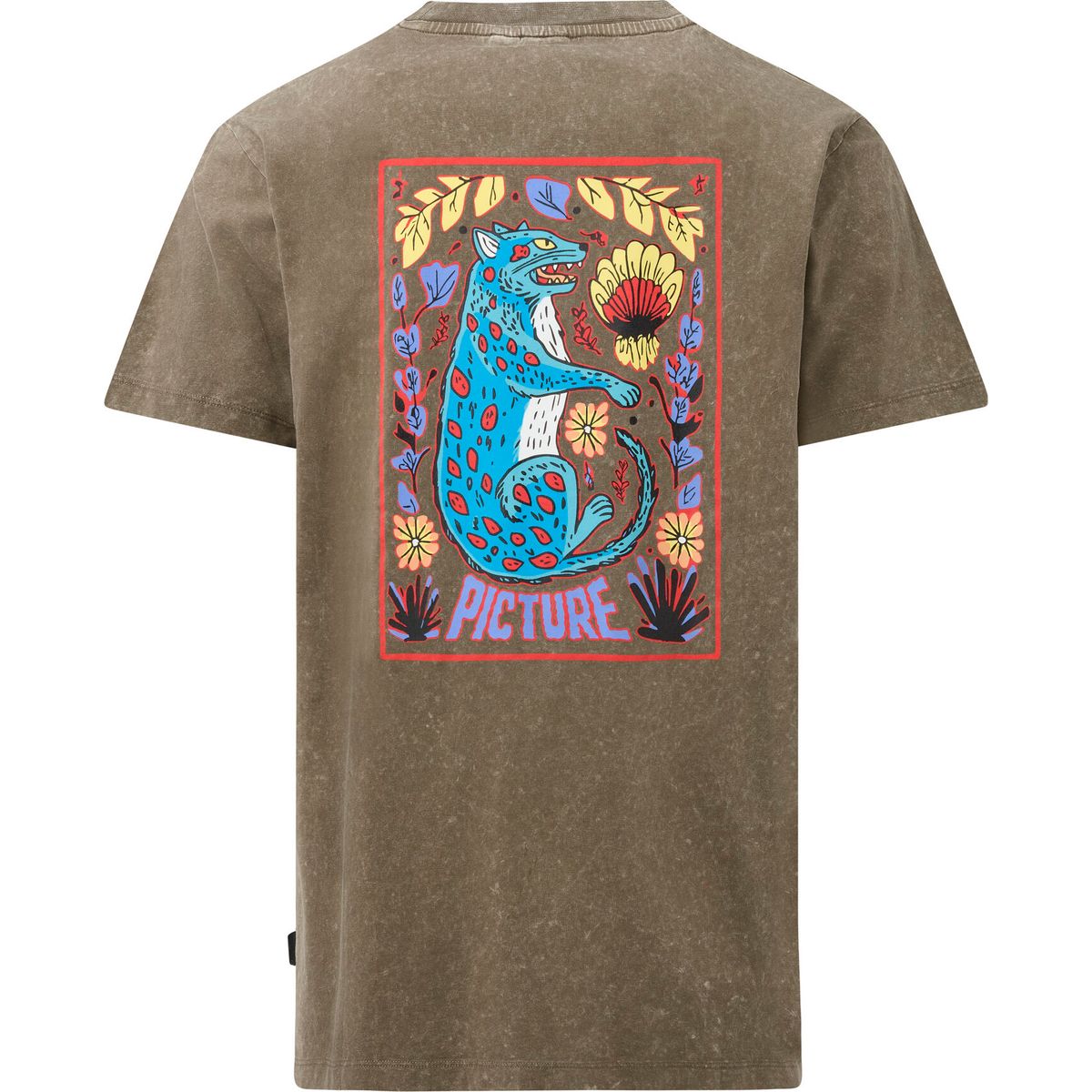 Picture Karo Tee washed (B) S MTS1371BShitake WashedS