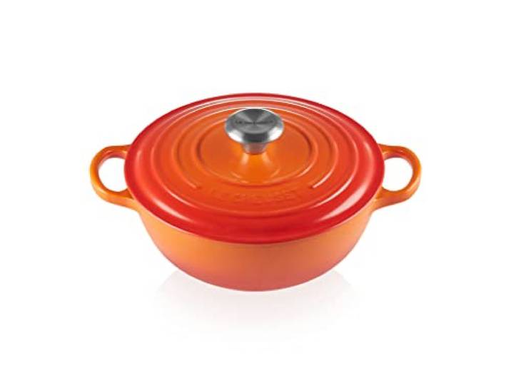 Le Creuset La Marmite aus Gusseisen, 24cm, Ofenrot, 21114240900430