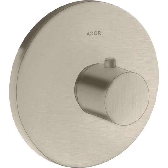 hansgrohe Axor Uno Fertigmontageset 38715820 Unterputz-Thermostat, brushed nickel