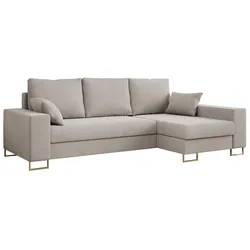 ECKSOFA Dorian Velvet Beige