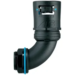 ABB AT13/M16/C90/BLB Adaptalok ATS Verschraubung, 90°-Bogen, NC 13, M16 Außengewinde 7TCA296170R0025 AT13M16C90BLB  - 10 Stück