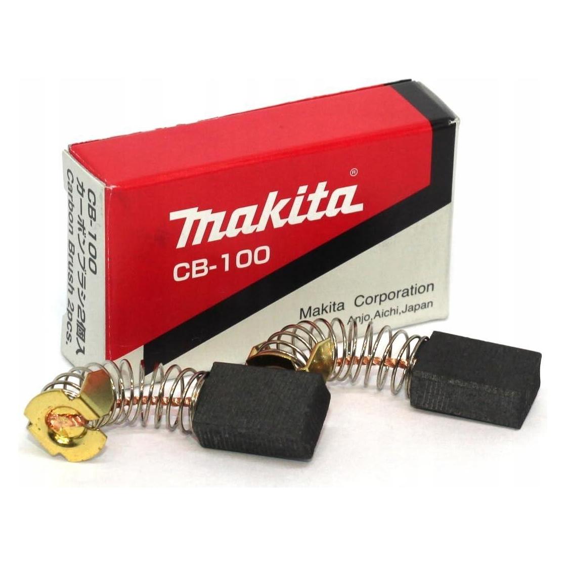 Makita Kohlebürsten CB419, Ersatzkohlebürsten 14,8x10x6mm Ersatzteile (194968-1)