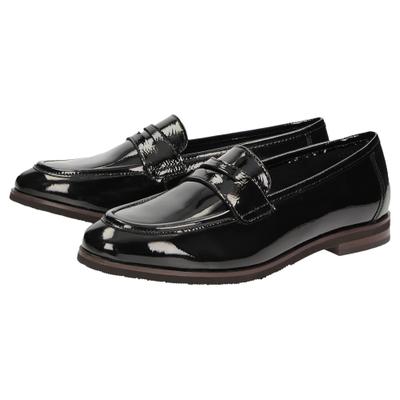 Slipper SIOUX "Bovinia-713", Damen, Gr. 39.5 (UK 6), schwarz, Schuhe Slipper