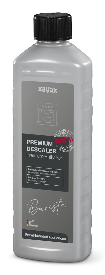 Xavax 111283 Premium-Entkalker 500ml Kaffeezubereitungsset (Weiß) 00111283