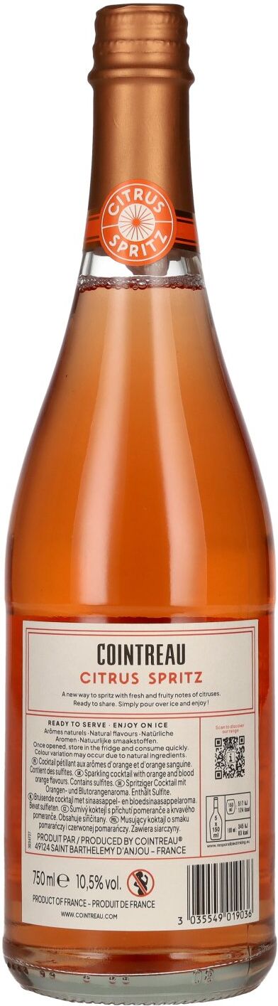 Cointreau Citrus Spritz Orange & Blood Orange 10,5% Vol. 0,75l