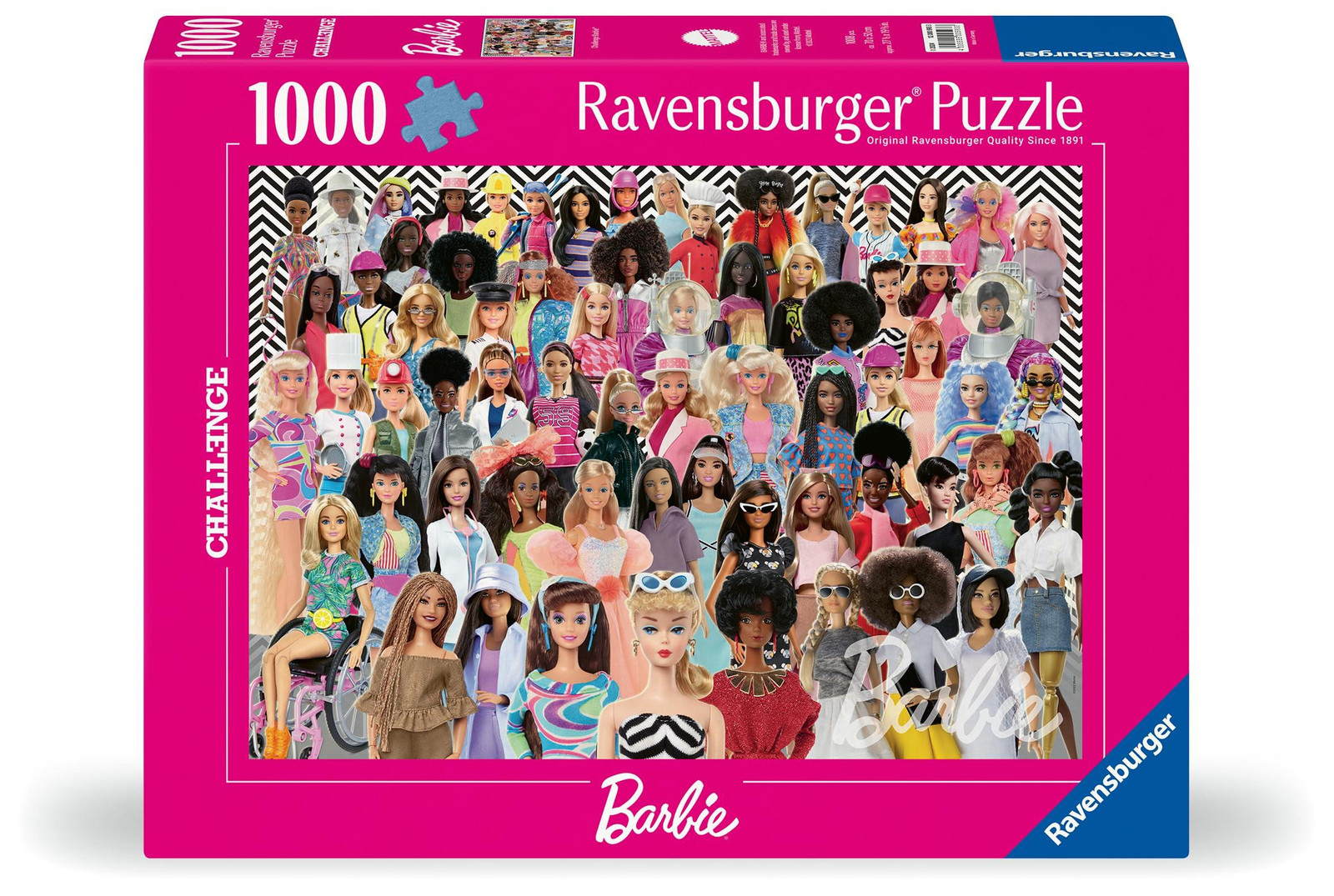 Ravensburger Barbie Challenge Puzzel 12000593