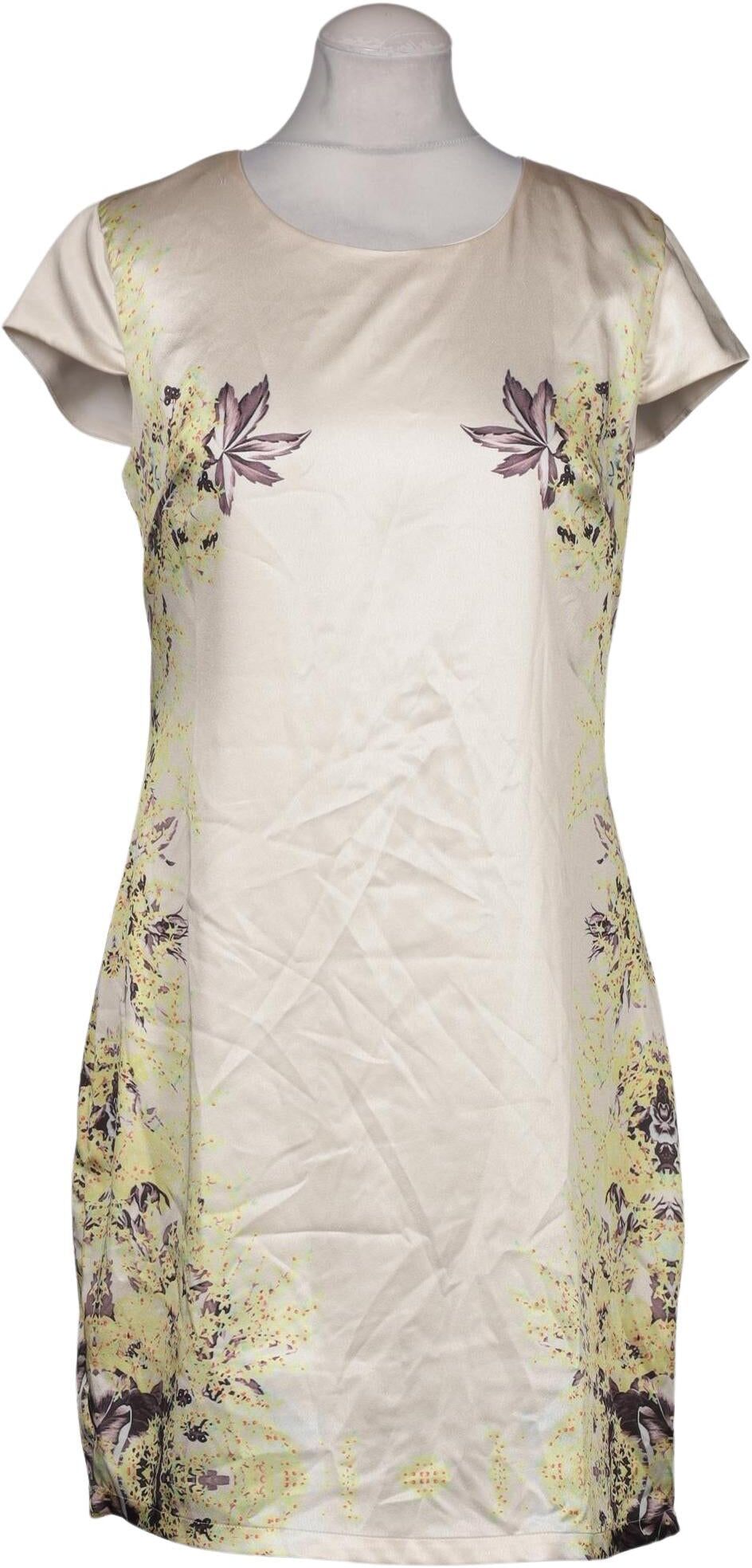 Anonyme Designer Damen Kleid, Beige, Gr. M, Synthetik - Second Hand