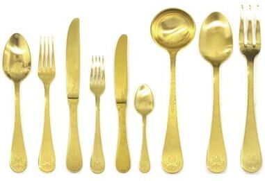 Mepra Casablanca Flatware Set - 75 Pieces