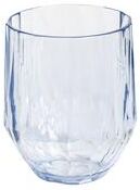Vietri Superglass Blue Polycarbonate Stemless Wine Glass