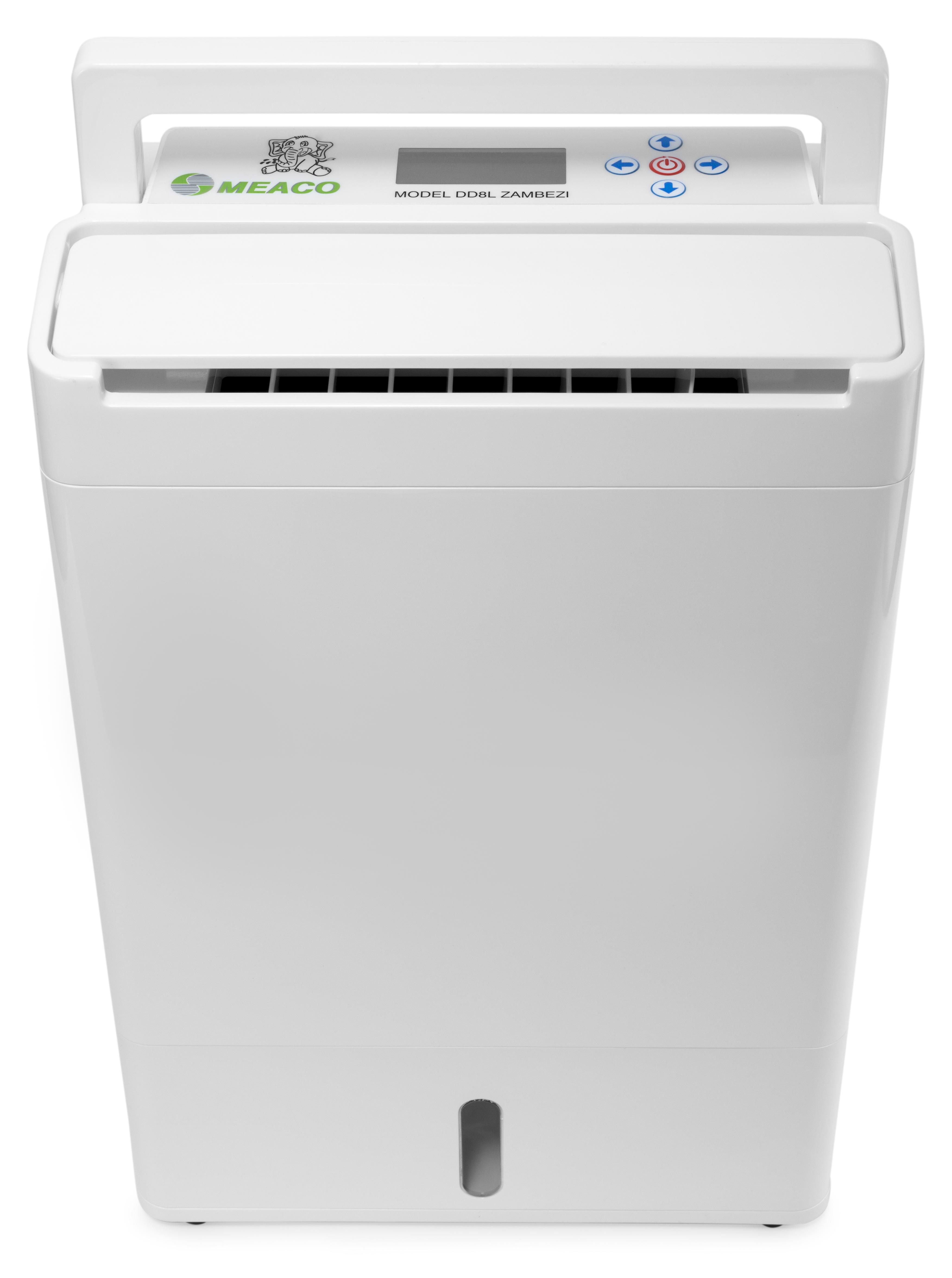 Meaco DD8L Zambezi, 350 W, 660 W, 220 - 240 V, 50 Hz, 1 - 37 °C, 358 mm