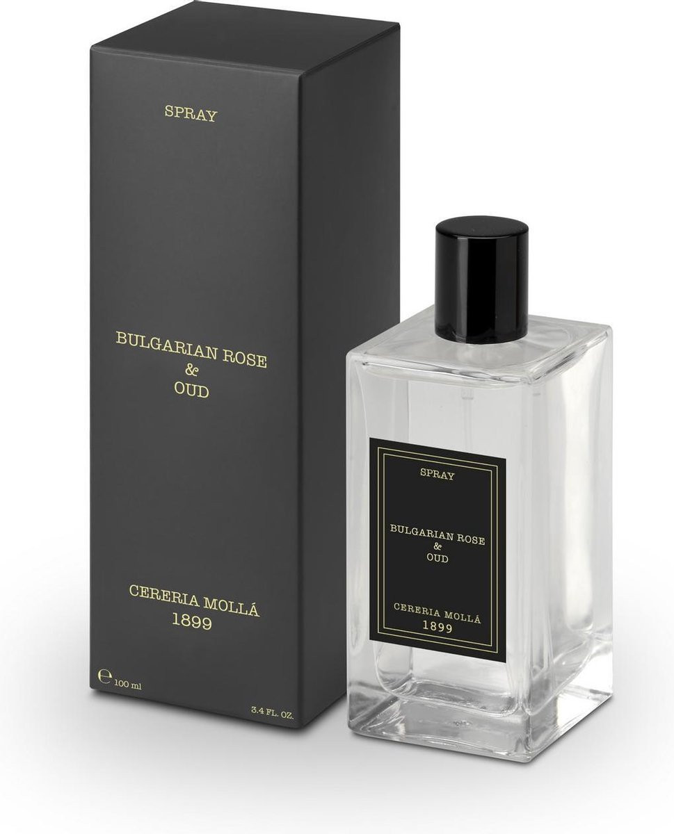 Cereria Mollà 1899 Room Spray Bulgarian Rose & Oud - 100ml