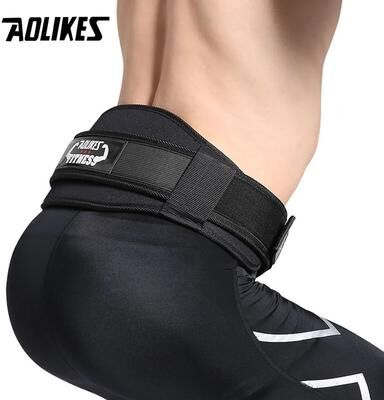 Uplift Picks AOLIKES Adjustable Weightlifting Belt For Powerlifting Squats And Strength Training Support black xl