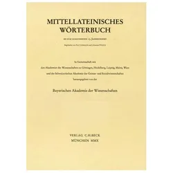 Mittellateinisches Wörterbuch 54. Lieferung (scissura - semifer), Fachbücher von Carmen Cardelle de Hartmann, Adelheid Wellhausen