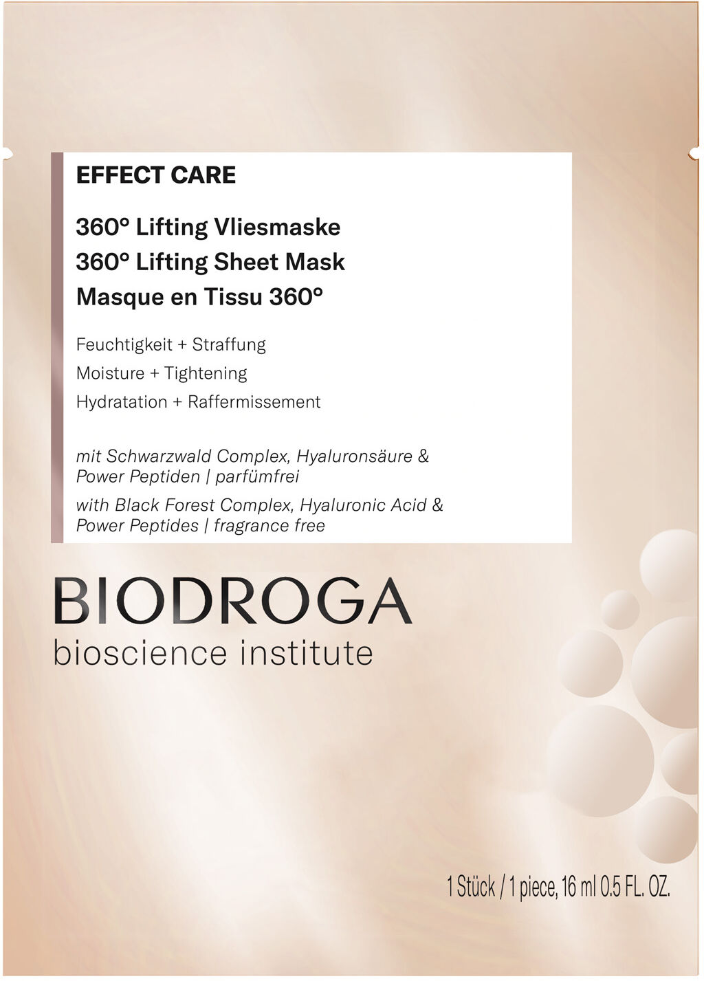 BIODROGA 360° Lifting Sheet Mask 16ml