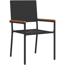 vidaXL, Gartentisch + Balkontisch, Falener (Glastisch) (190 x 80 x 75 cm)