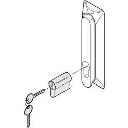 Schroff Halbzylinder 60114121