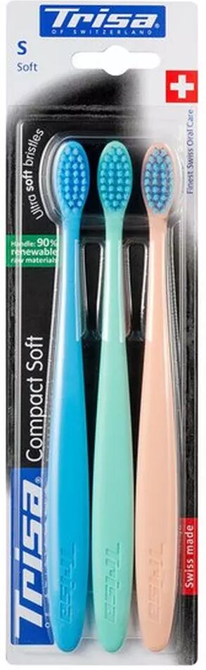 Trisa - Compact Soft Trio, 3 Stück
