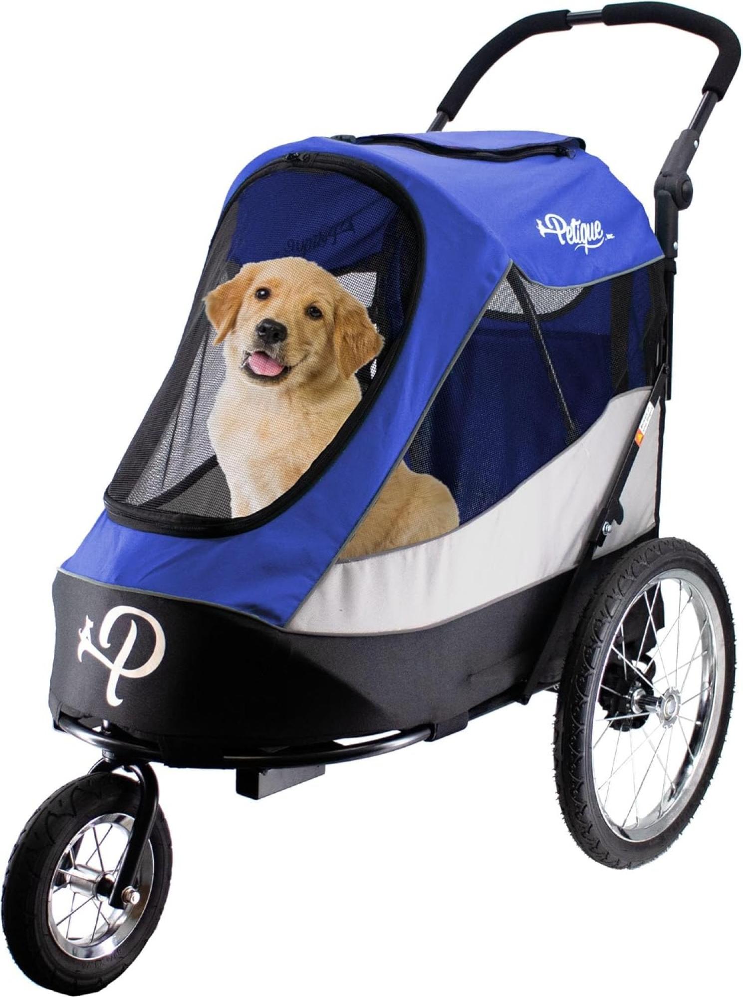Petique Hundebuggy Trailblazer Blau