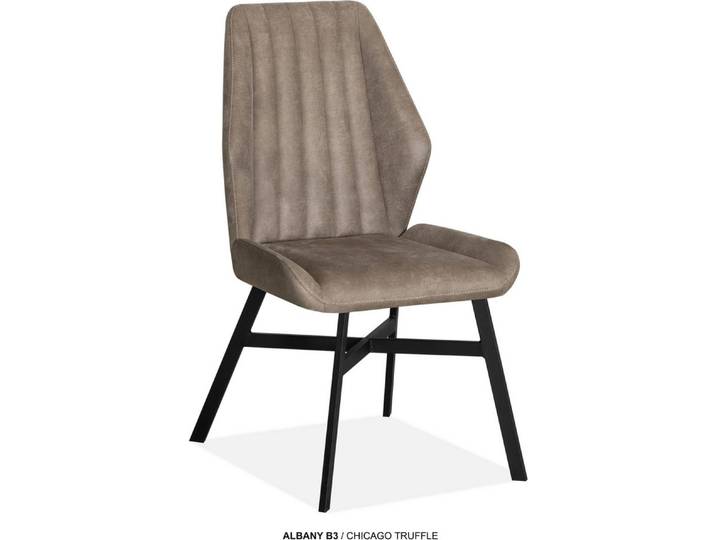 OMG Design Esszimmerstuhl Albany (Set, 1 St), Esszimmerstuhl, pflegeleichter Bezug