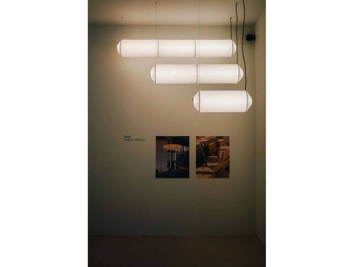 Tekiò Horizontal P1 LED-Hängelampe, Länge 67 cm - Santa & Cole - Esszimmer - Metall
