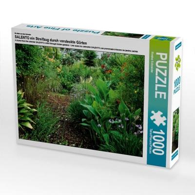 CALVENDO Puzzle Ein Motiv aus dem Kalender SALENTO ein Streifzug durch versteckte Gärten | 1000 Teile Lege-Größe 64x48cm Foto-Puzzle für glückliche