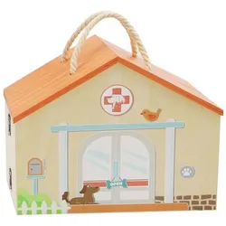 Lobbes Tierarzt-Spielset aus Holz, 13-tlg.
