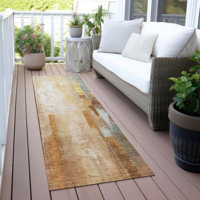 Addison Rugs Machine Washable Indoor/Outdoor Abstract Flair Chantille Rug