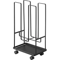 Yamazaki Karton-Organizer TOWER, Küchen Organizer, Schwarz