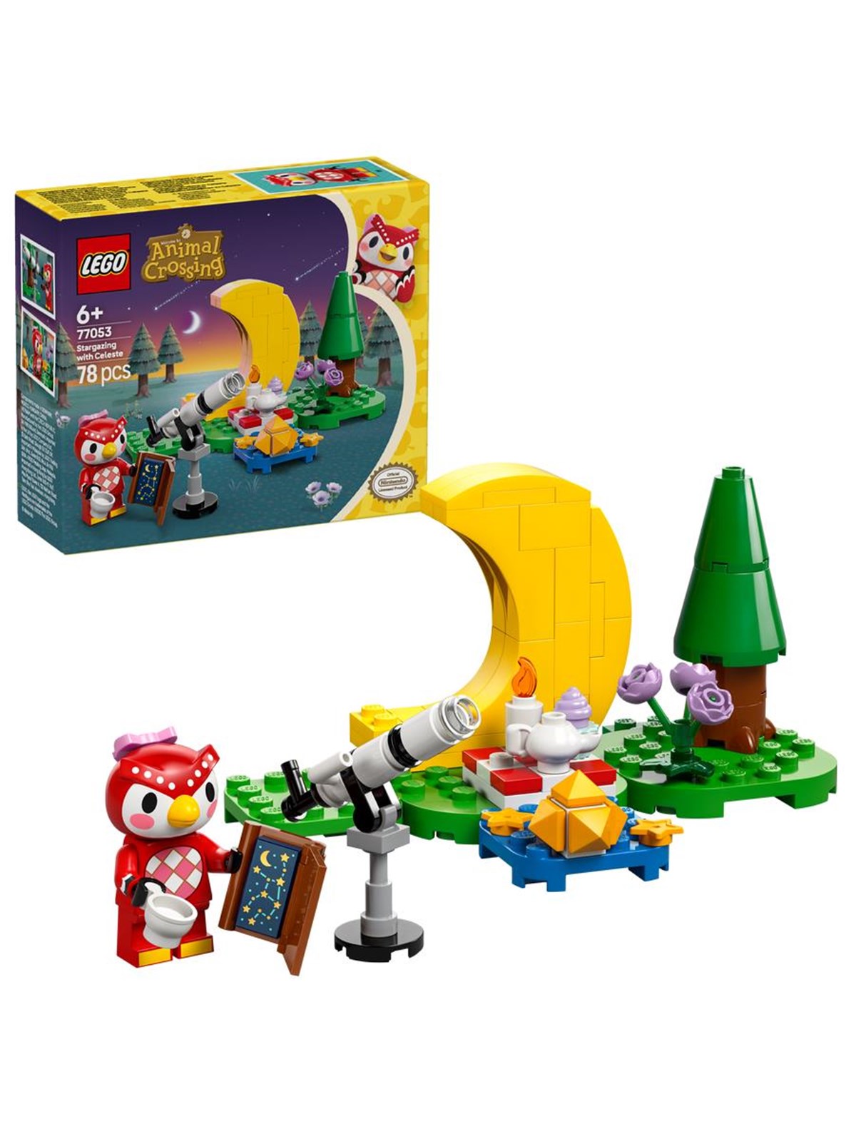 LEGO Animal Crossing 77053 Sternbeobachtung mit Eufemia