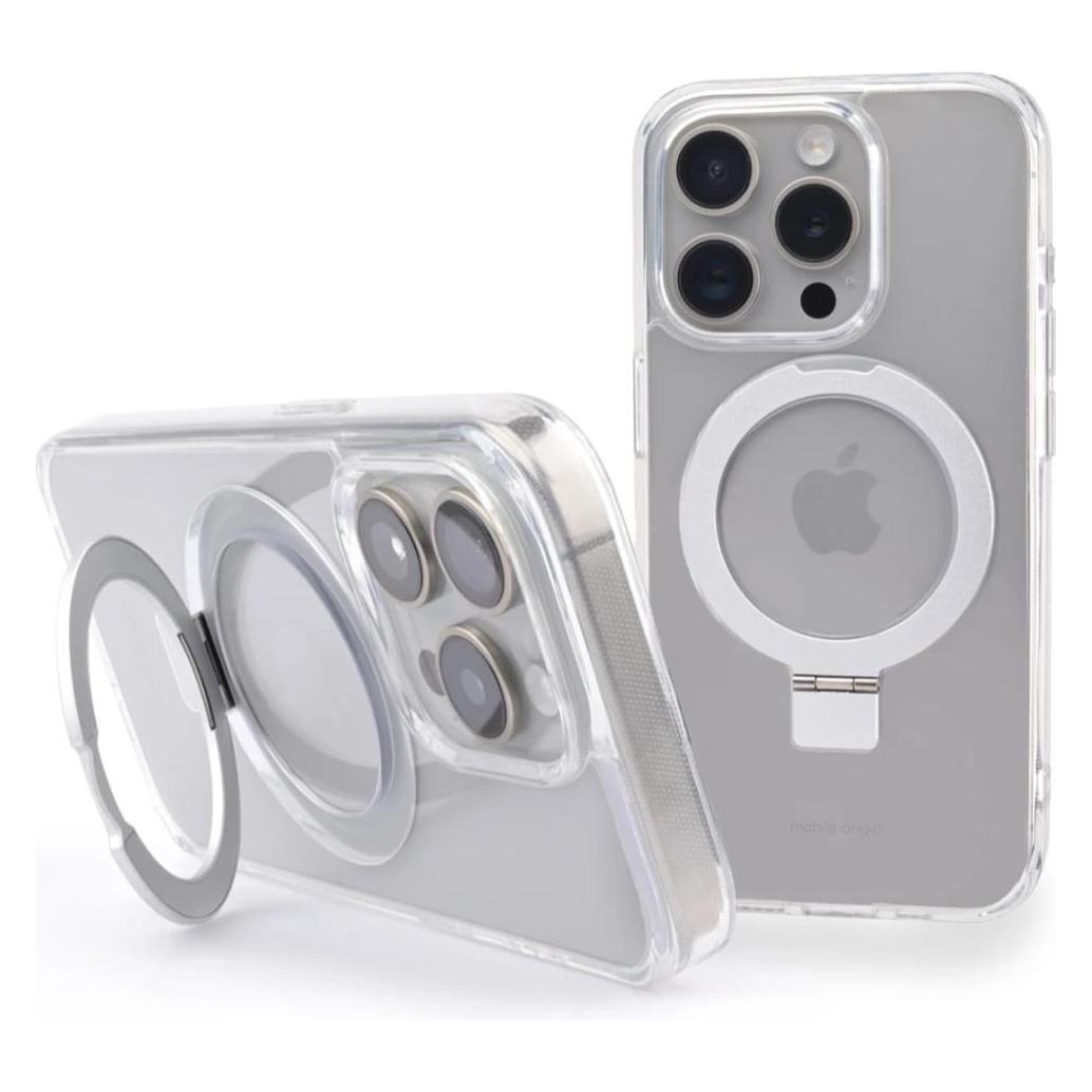 Mobile Origin RingMag Case for iPhone 15 Pro - Clear (Apple iPhone 15 Pro Max) (RMC-i15PROM-CLR)